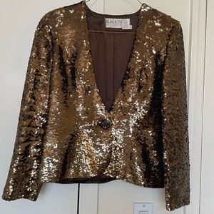 Rhinestone party jacket size 4